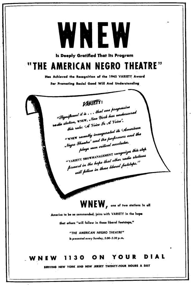 negro theatre
